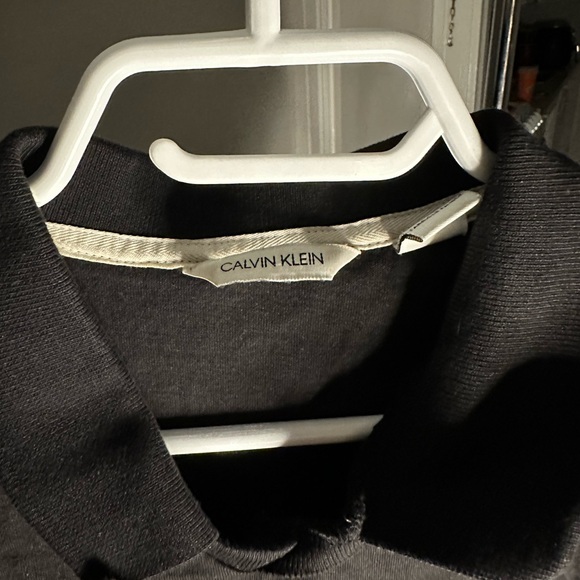 Calvin Klein Men's Black Polo Shirt - Picture 2 of 2
